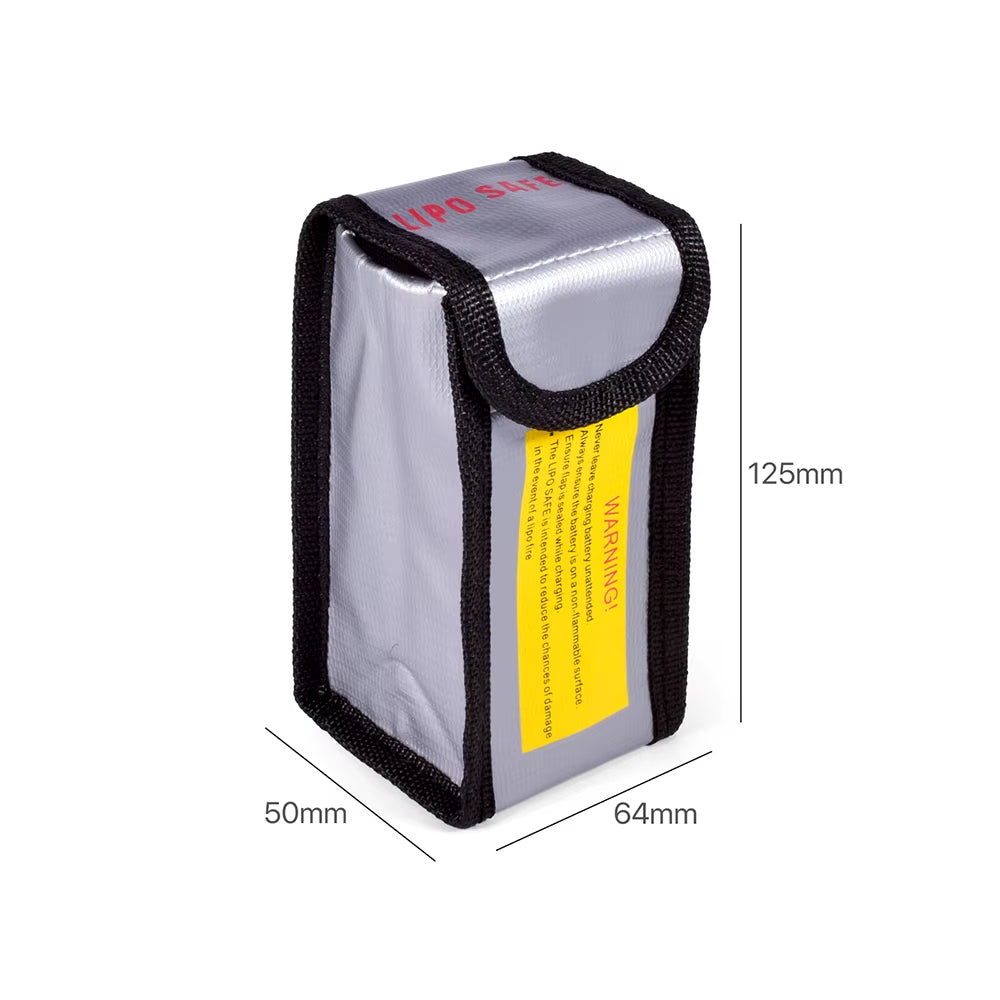 Lipo Guard Safety Bag Fireproof Explosion-Proof Portable Lipo Safety Bag 215*115*155Mm for RC FPV Racing Drone Car Battery Safe