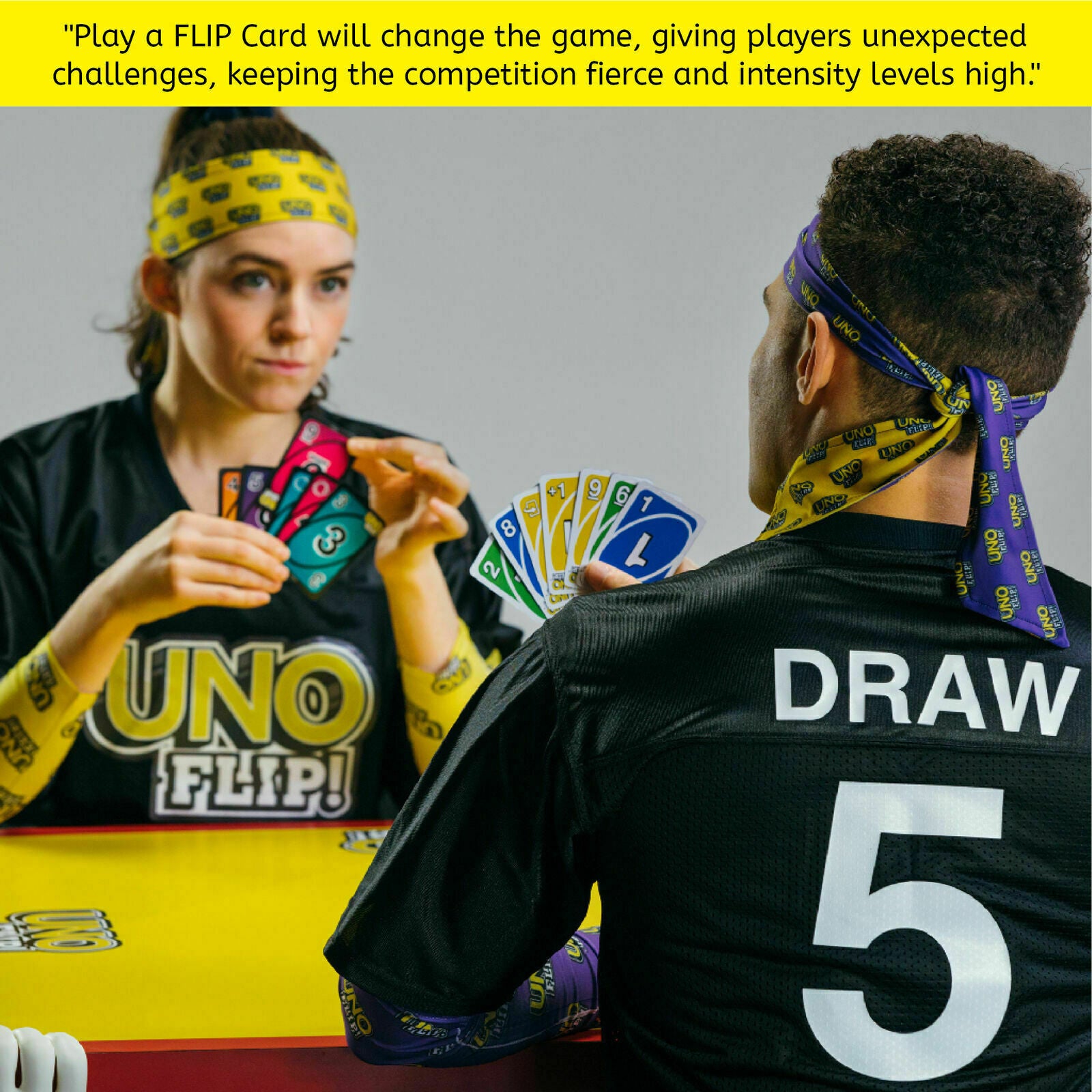 UNO FLIP! Double Sided CARD GAME Family Fun 7+ Years