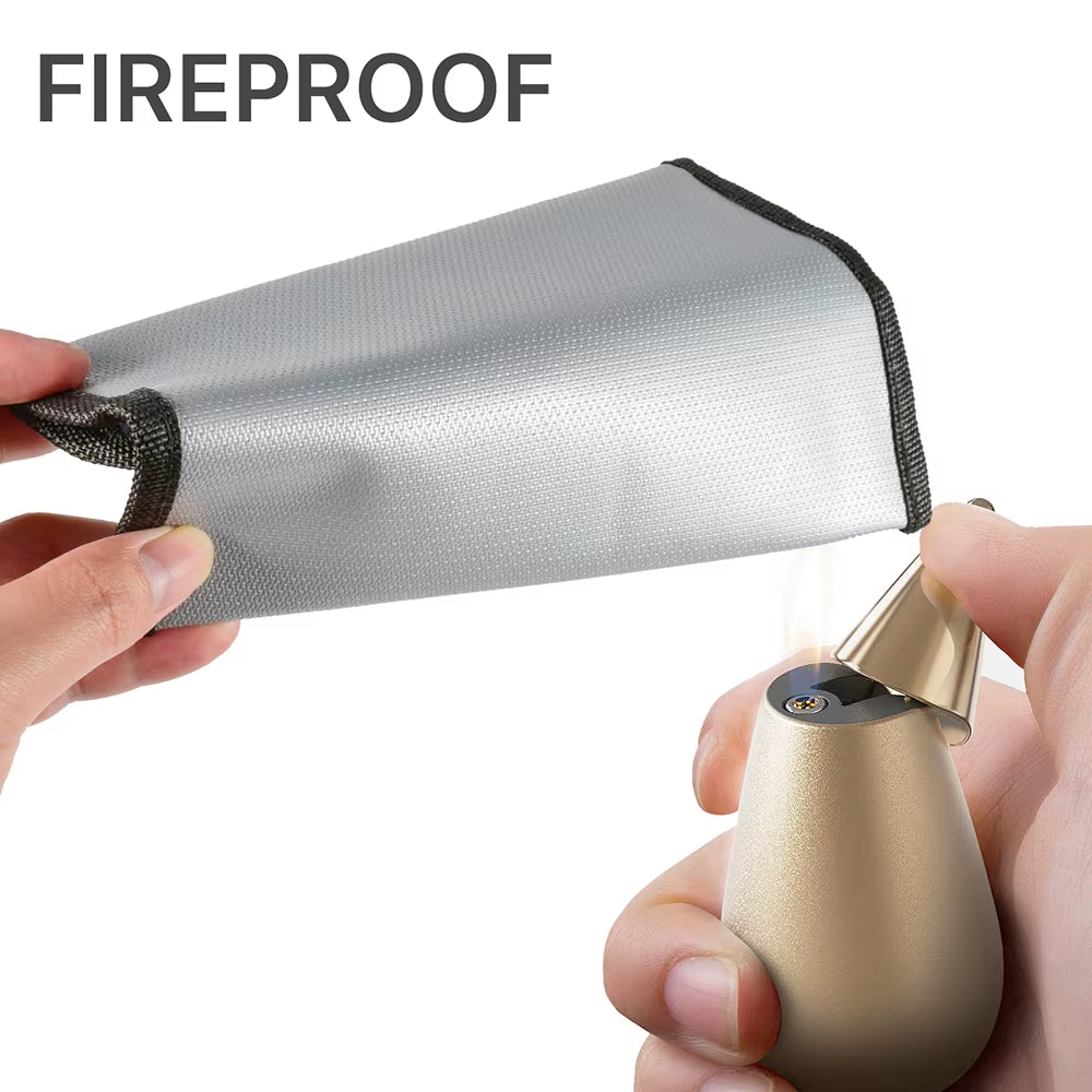Lipo Guard Safety Bag Fireproof Explosion-Proof Portable Lipo Safety Bag 215*115*155Mm for RC FPV Racing Drone Car Battery Safe